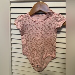 Pink Floral Kids One Piece